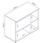 Balcão Para Forno Ou Microondas Bl200 Branco Completa Móveis