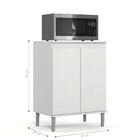 Balcão Para Micro Ondas Alice Branco