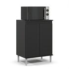 Balcão Para Micro Ondas Alice Preto