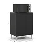 Balcão Para Micro Ondas Alice Preto