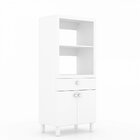 Balcão Para Micro-ondas E Forno 2 Portas 1 Gaveta Tecno Mobil