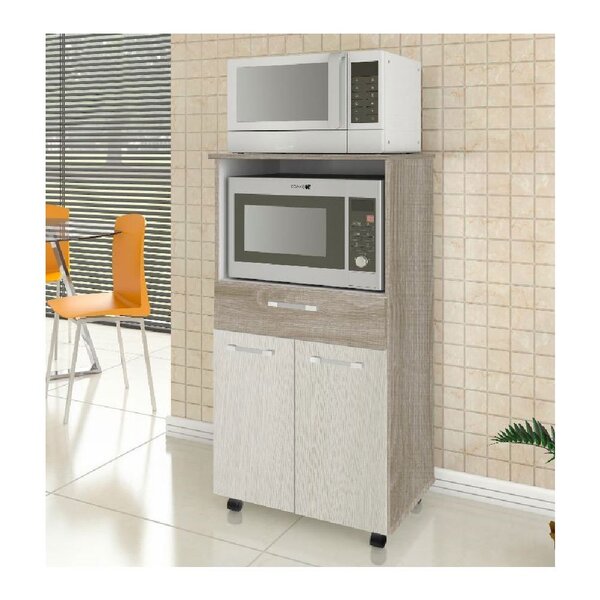 Balcão Para Microondas Forno Kits Paraná Estrutura Em Mdp Aca