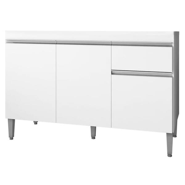 Balcao Para Pia 118 Cm 3 Portas Tatiane Reajl