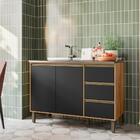 Balcao Para Pia 119cm 2 Portas 6900 Plla