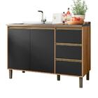 Balcao Para Pia 119cm 2 Portas 6900 Plla