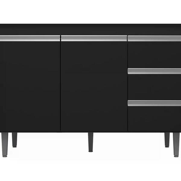 Balcao Para Pia 120 Cm 02 Portas Andreia Reajl Moveis