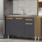 Balcao Para Pia 120cm 2000313 Armoveis