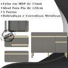Balcao Para Pia 120cm 3 Portas 2960 Supremo Ktp