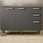 Balcao Para Pia 120cm 3 Portas 2971 Ktp