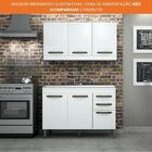 Balcão Para Pia 120cm 3 Portas 2 Gavetas Diva Chf