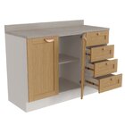 Balcão Para Pia 120cm Arizona Cabecasa Madeiraoriginals