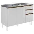 Balcao Para Pia 120cm Mdf Kali Premium 12214x16 Nicioli