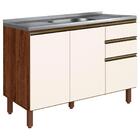 Balcao Para Pia 120cm Mdf Kali Premium 12214x16 Nicioli