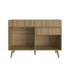 Balcão Para Pia 120cm Sem Tampo 2 Portas 1 Gaveta One  Teka