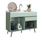 Balcão Para Pia 120cm Sem Tampo 2 Portas 1 Gaveta One Gralar