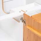 Balcão Para Pia 120cm Sem Tampo 2 Portas 3 Gavetas Madeira Ma