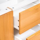 Balcão Para Pia 120cm Sem Tampo 2 Portas 3 Gavetas Madeira Ma