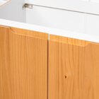 Balcão Para Pia 120cm Sem Tampo 2 Portas 3 Gavetas Madeira Ma