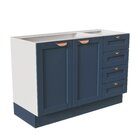 Balcão Para Pia 120cm Sem Tampo Arizona Cabecasa Madeiraorigi