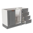 Balcão Para Pia 120cm Sem Tampo Arizona Cabecasa Madeiraorigi