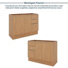 Balcão Para Pia 120cm Sem Tampo Aroeira Cabecasa Madeiraorigi