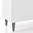 Balcão Para Pia 120cm Sem Tampo Pérola Z34 Branco - Mpozenato