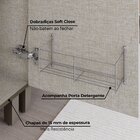 Balcão Para Pia 2 Gavetas 3 Portas 100% Mdf Aurora Espresso M