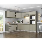 Balcão Para Pia 2 Gavetas 3 Portas 120 Cm Henn