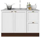 Balcao Para Pia 2 Pt 2 Gv 120cm 12525 Unna Pln