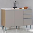 Balcao Para Pia 3 Portas 120 Cm 702 Poqq