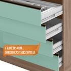 Balcao Para Pia 4 Gavetas 120cm 12552 Pln