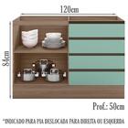 Balcao Para Pia 4 Gavetas 120cm 12552 Pln