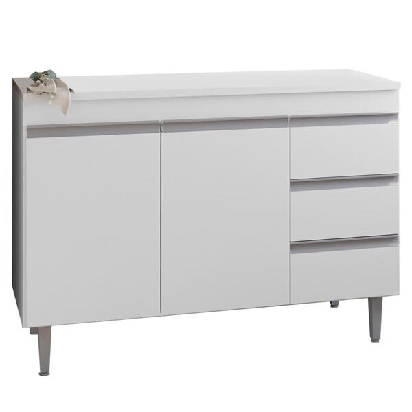 Balcao Para Pia 97 Cm 2 Portas Andreia Reajl