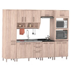 Balcão Para Pia Caloma Azaleia 120cm 2 Portas 3 Gavetas