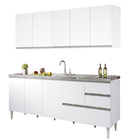 Balcão Para Pia De 2 00 Mt Maceió E Aéreo Modulado 5 Portas B