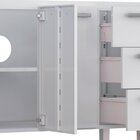 Balcão Para Pia De Cozinha 180cm 4 Portas 3 Gavetas Vênus Yes