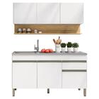 Balcao Para Pia E Armario Aereo 150 Cm Line Ktp