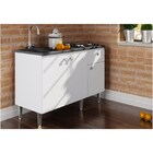 Balcão Para Pia E Cooktop Com Tampo Cz6200 Branco - Art In Mó