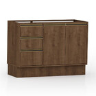 Balcão Para Pia Hortênsia 120cm 2 Portas 3 Gavetas Caloma