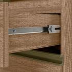 Balcão Para Pia Mdf Kali Premium 120cm 2 Portas E 3 Gavetas C