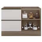 Balcao Para Pia Sem Tampo 1p 3g 120 Cm Etti 12551 Pnl