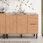 Balcao Para Pia Sem Tampo Mdf 120 Cm Tosc Bt003 Mxm