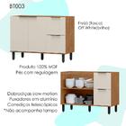 Balcao Para Pia Sem Tampo Mdf 120 Cm Tosc Bt003 Mxm