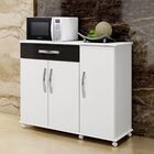 Balcão Parati 03 Portas Arte Móveis Branco