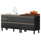 Balcao Pia 120 Cm E Balcao 80 Cm Com Tampo Proenca Demartez