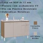 Balcao Pia 120cm 3 Portas 434 Poqq