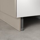 Balcão Pia 120cm Com Tampo Com Rodapé Puxador 150cm Ipanema C