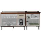 Balcao Pia 120cm E Cooktop 4 Bocas Mobbs