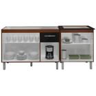 Balcao Pia 120cm E Cooktop 5 Bocas Mobbs