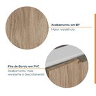 Balcão Pia 120cm Sem Tampo Com Rodapé Puxador 150mm Ipanema C